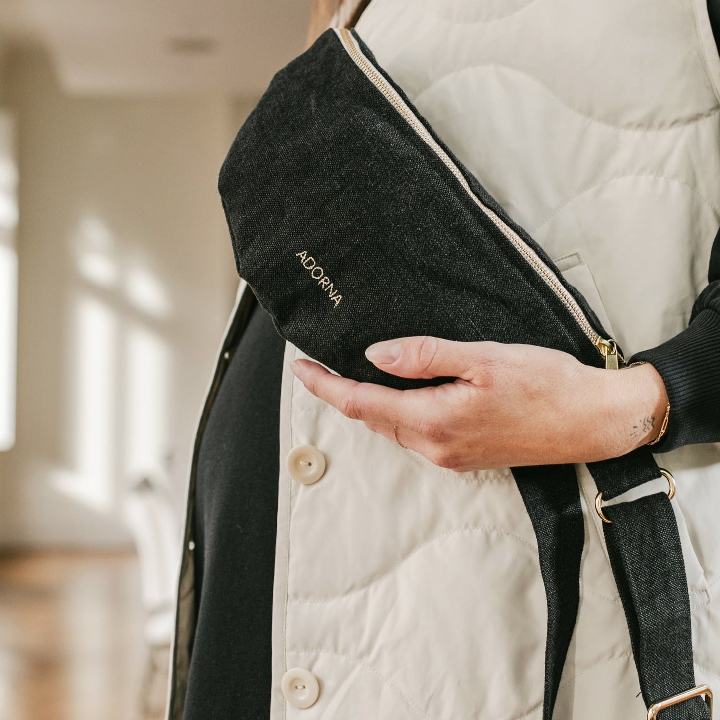 Agathe, le sac banane en lin