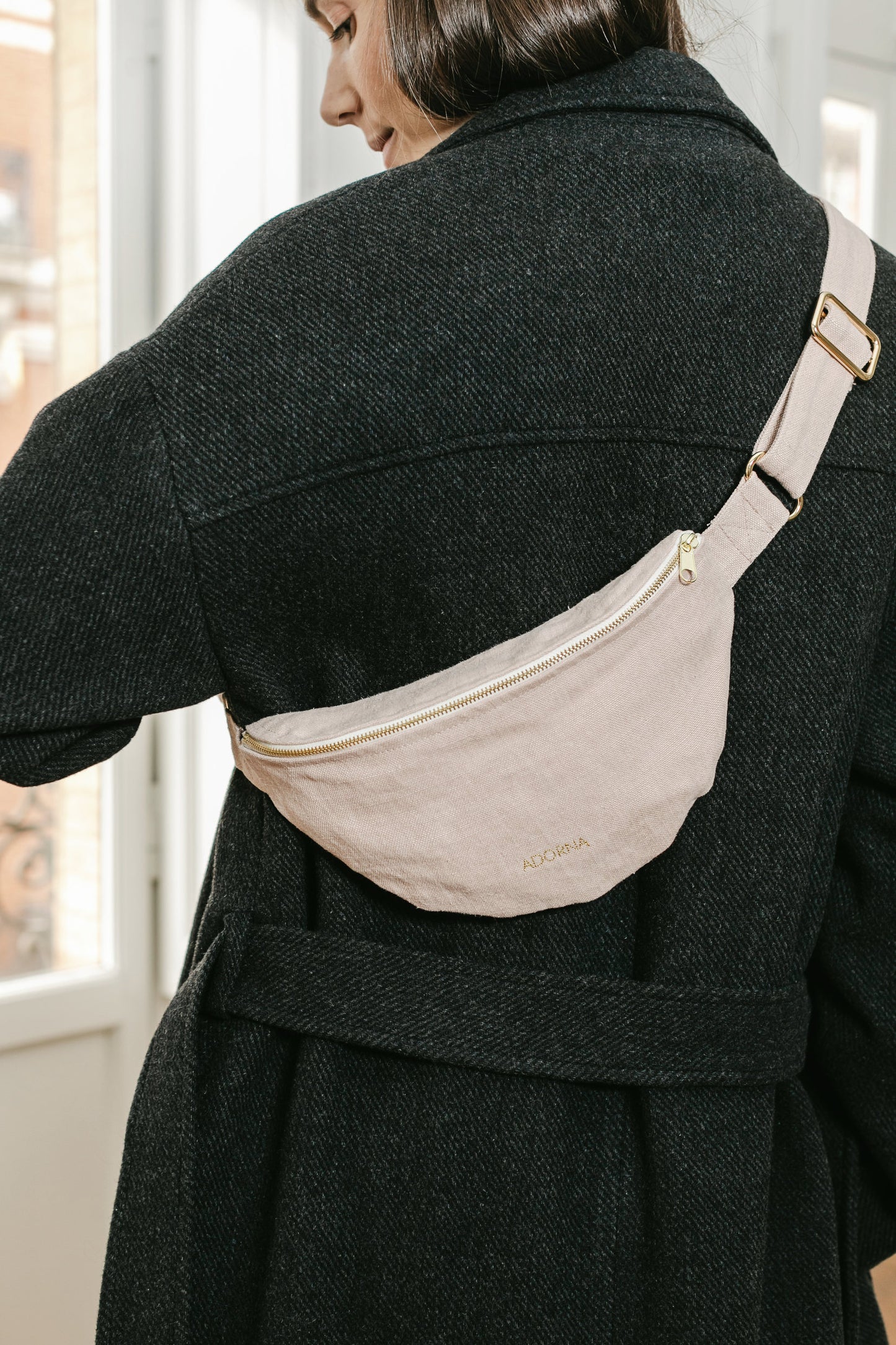 Agathe, le sac banane en lin
