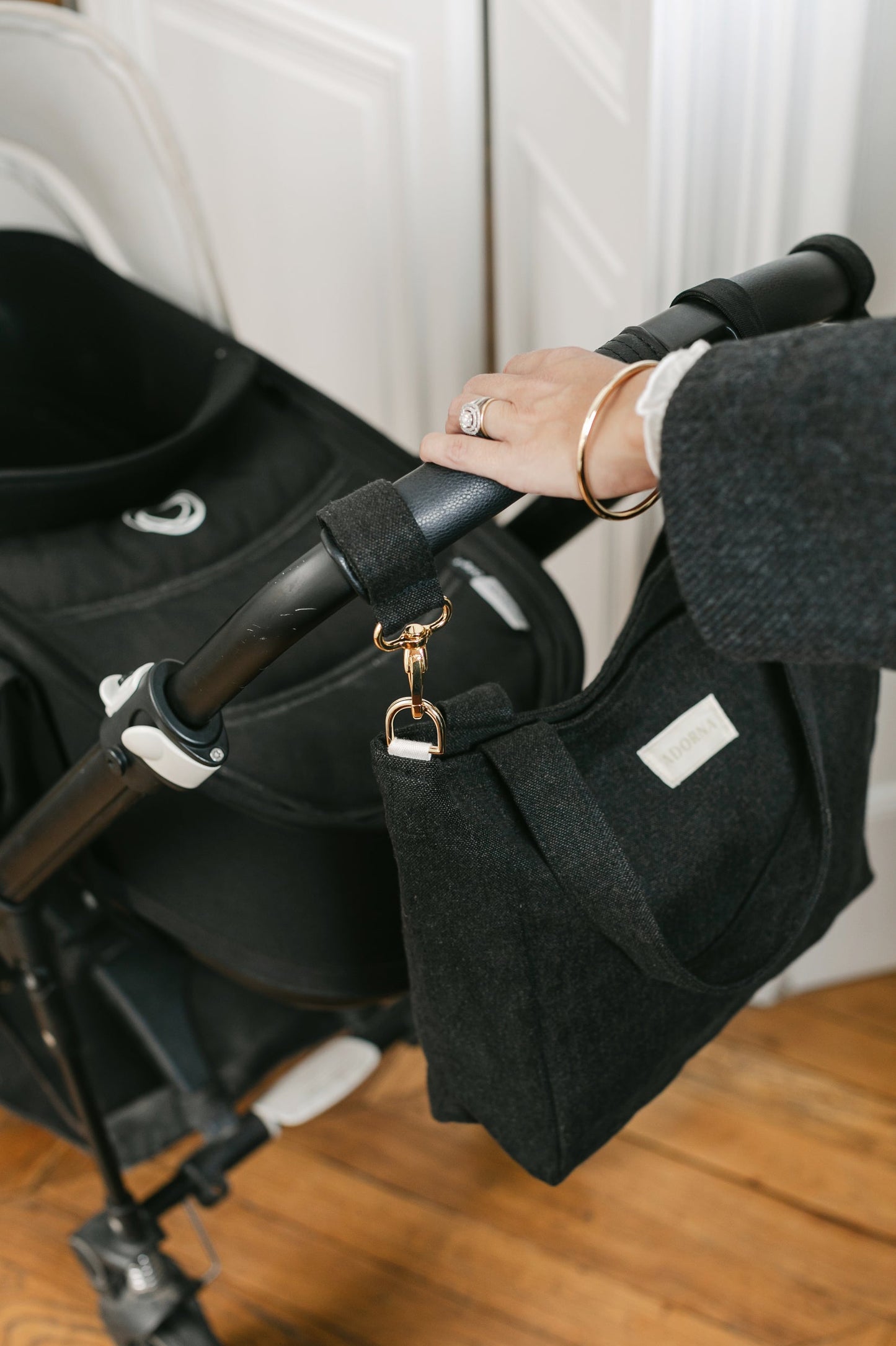 Romy, le cabas S zippé en lin personnalisé