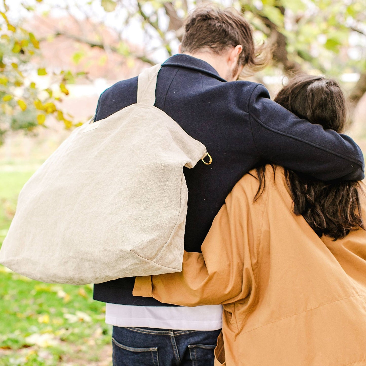 Caroline, le sac XL zippé en lin