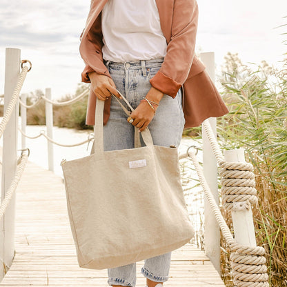 100% made in France : tous nos cabas en lin